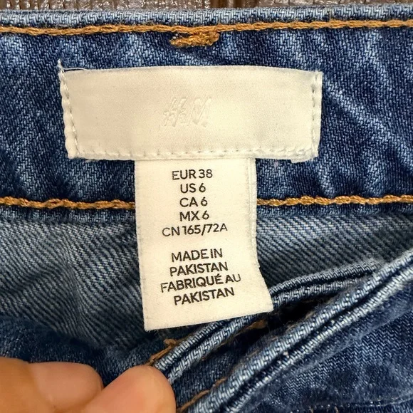 H&M Straight Mom Jeans - Picture 4 of 5